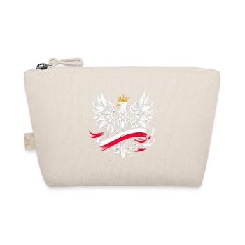 Poland Polska Eagle Flag Flag Gift - Organic Pouch - nature - Front