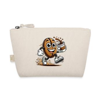 Café à emporter – Happy Coffee Bean - Trousse biologique - nature - Devant