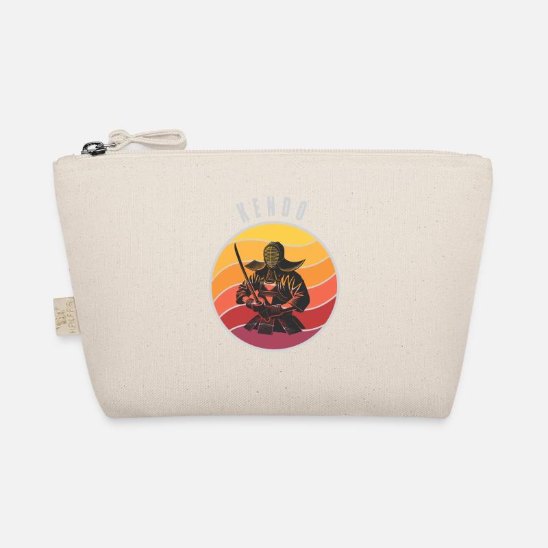 Retro Kendo Samurai Style Bio-Täschchen