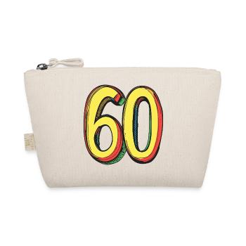 60 Number Comic - Organic Pouch - nature - Front