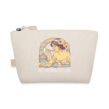 No Pelmeni No Life Woman Art Nouveau Gift - Organic Pouch - nature - Front