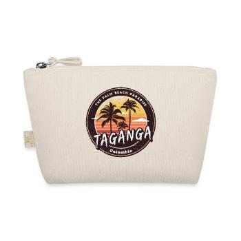 Taanga Palm Beach Design - Bio-Täschchen - Natur - Vorne