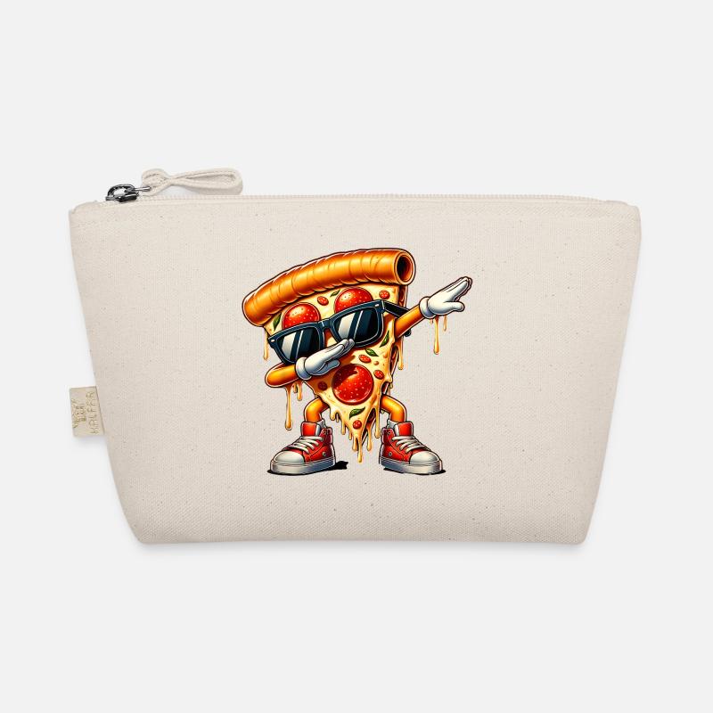 Tranche de pizza fraîche avec attitude Trousse biologique