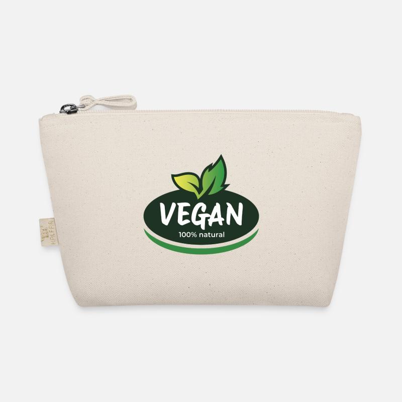 Vegan 100% natürlich. Bewusste Wahl - Bio-Täschchen - Natur