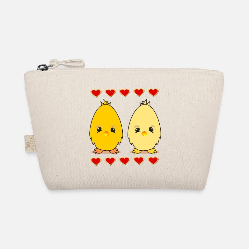 OSTERN HUHN PAAR Bio-Täschchen