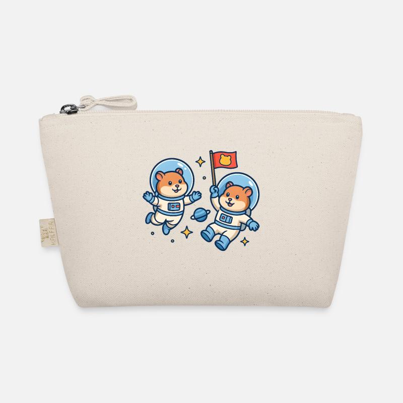 Hamsters astronauts Organic Pouch