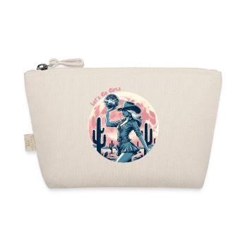 Let's Go Girls Western Country Disco Bachelorette - Bio-Täschchen - Natur - Vorne