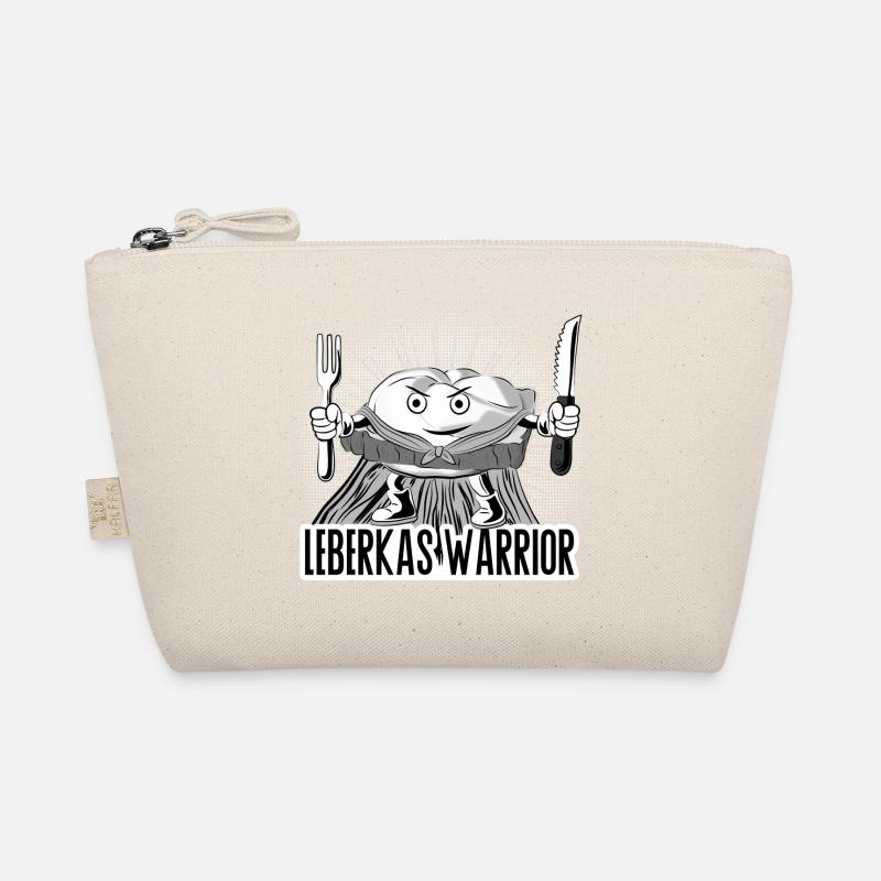 Leberkas Warrior – Deftiger Food Humor Bio-Täschchen