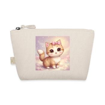 Une adorable 💖 petite boule de poils - Trousse biologique - nature - Devant