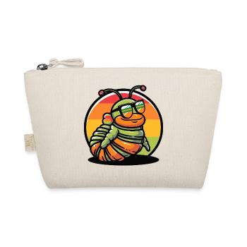 Wurm Cool Sommer - Bio-Täschchen - Natur - Vorne