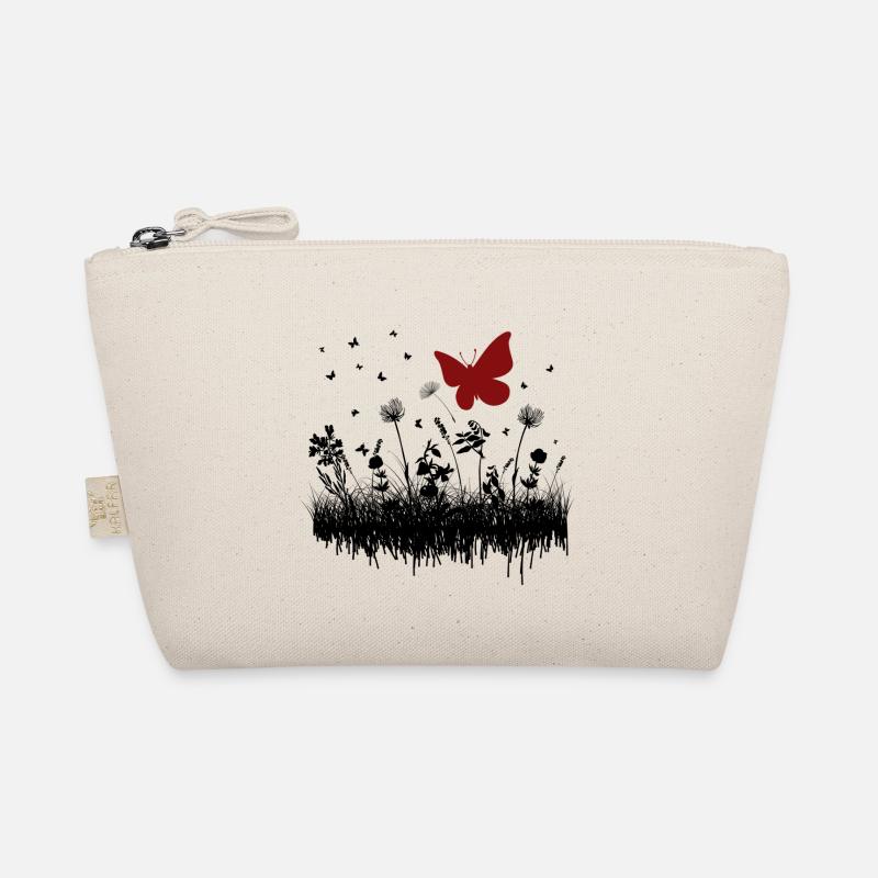 Dessin de papillon avec accent floral Trousse biologique