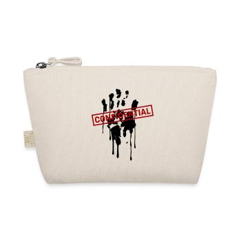 Dessin de fichier secret avec avertissement - Trousse biologique - nature - Devant