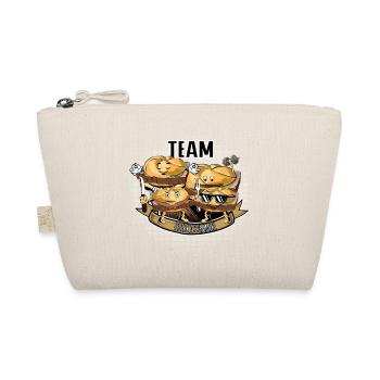 Team Leberkassemmel – Snack Squad! - Organic Pouch - nature - Front