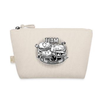 Team Leberkassemmel – Snack Squad! - Organic Pouch - nature - Front