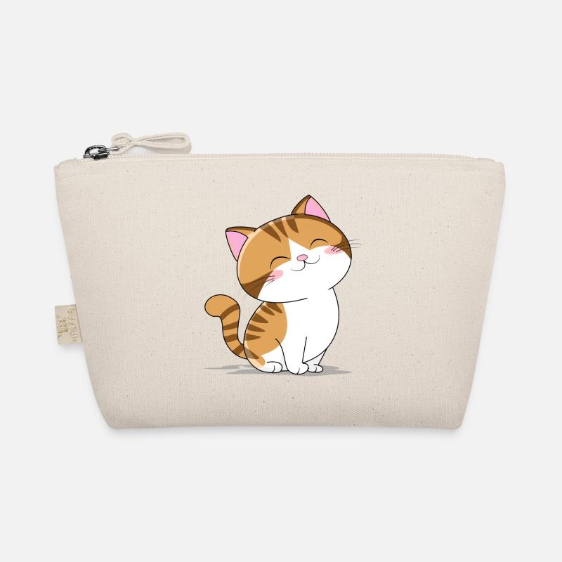 Cute little cat Organic Pouch