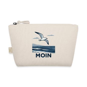 Moin Möwe - Bio-Täschchen - Natur - Vorne