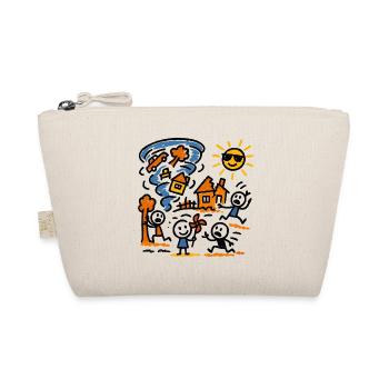 Whirlwind Wonderland - Organic Pouch - nature - Front