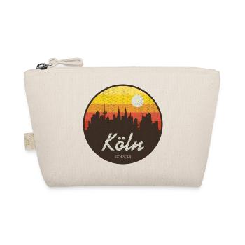 Vintage Cologne – Skyline - Kölsch - Organic Pouch - nature - Front