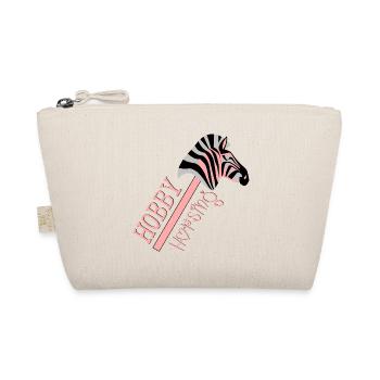 HOBBY HORSING PFERDE - ZEBRA - Bio-Täschchen - Natur - Vorne
