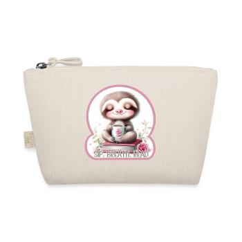 Paresseux de lecture relaxant - Cozy Book Lover Design - Trousse biologique - nature - Devant