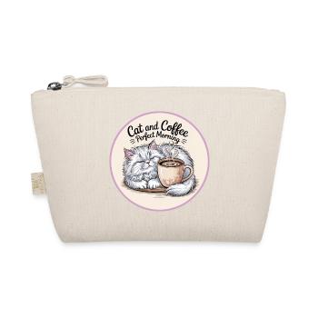 Le chat et le café sont tout ce dont j’ai besoin - Trousse biologique - nature - Devant