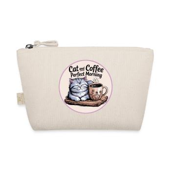 Le chat et le café sont tout ce dont j’ai besoin - Trousse biologique - nature - Devant