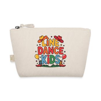 Line Dance Kids Kids Dancing Line Dance - Organic Pouch - nature - Front