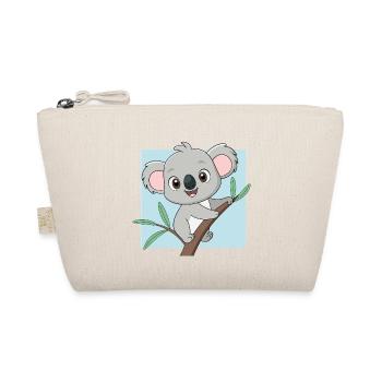 Bébé koala joyeux sur une branche (v02) - Trousse biologique - nature - Devant