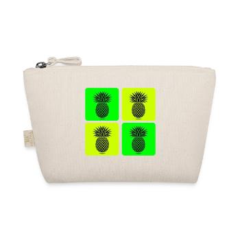 Pop Art Pineapple - Organic Pouch - nature - Front