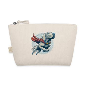 Great Dog Weimaraner Weimi Cape Gift - Organic Pouch - nature - Front