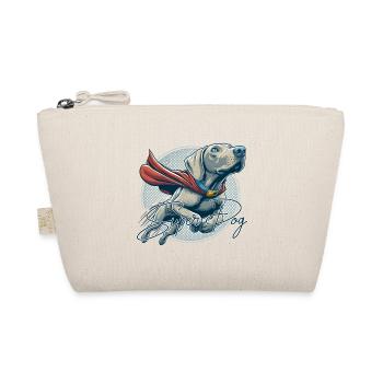 Great Dog Weimaraner Weimi Cape Gift - Organic Pouch - nature - Front