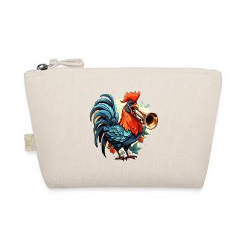 Cock-a-Doodle Jazz - Organic Pouch - nature - Front