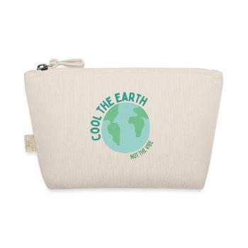 Cool the Earth - Not the Vibe - Bio-Täschchen - Natur - Vorne