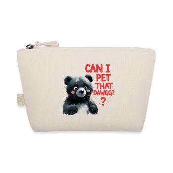 Can I Pet That Dawggg? - Bio-Täschchen - Natur - Vorne