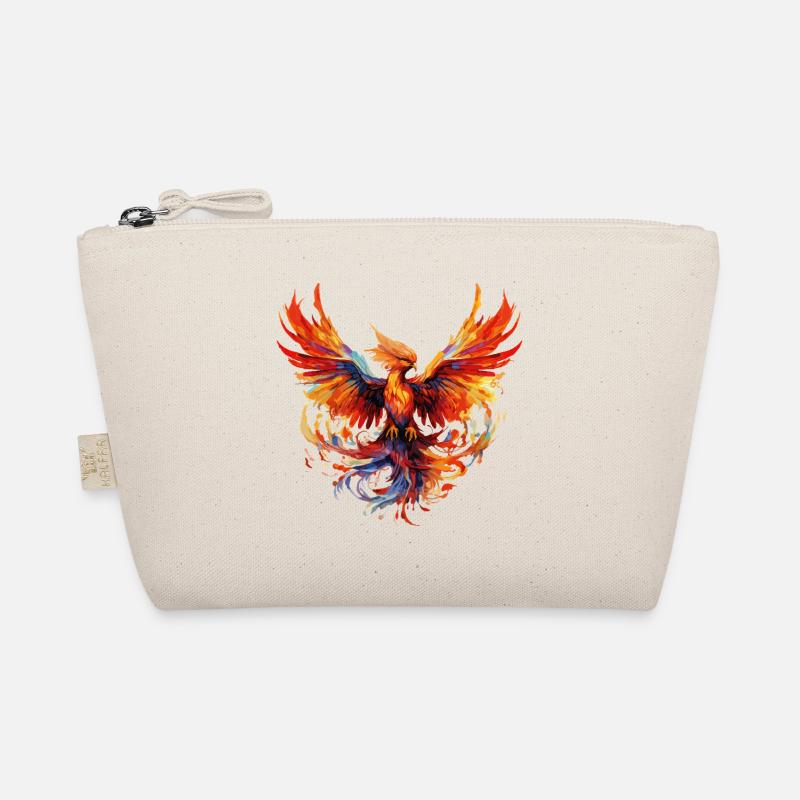 Phoenix Phoenix Fire Flames Bird Mythology Organic Pouch