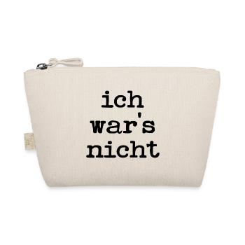 UNSCHULDIG LUSTIGE SPRÜCHE UNSCHULD - Bio-Täschchen - Natur - Vorne