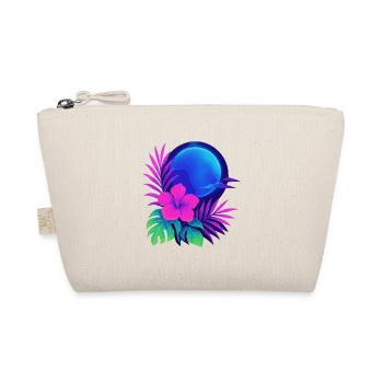 Neon Tropic Moon - Bio-Täschchen - Natur - Vorne
