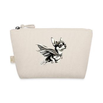 Super Dog Chihuahua Hero Cape Chi Chis Gift - Organic Pouch - nature - Front