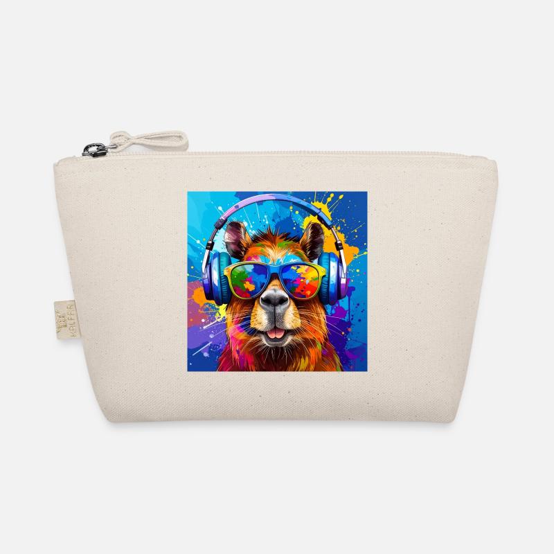 Capybara, wasserschwein,graffiti ,malerei , bunt Bio-Täschchen