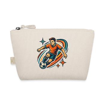 Conception dynamique de joueur de football debout - Trousse biologique - nature - Devant