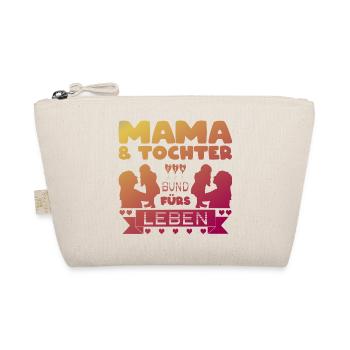 Beste Mama Und Tochter Partnerlook Outfit - Bio-Täschchen - Natur - Vorne
