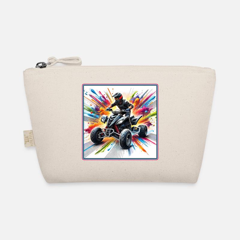 Quad Power – Farbenexplosion Bio-Täschchen