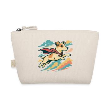 Super Dog Jack Russell Terrier Jacky Gift - Organic Pouch - nature - Front