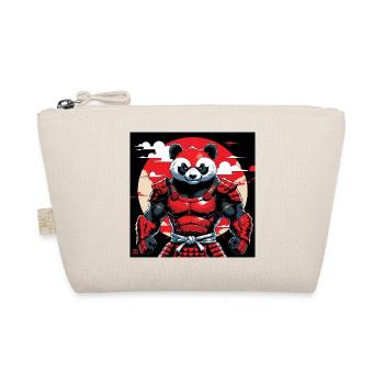 Roter Panda Zen-Geist - Bio-Täschchen - Natur - Vorne