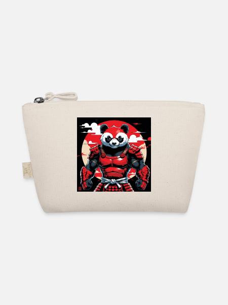 Roter Panda Zen-Geist - Bio-Täschchen - Natur