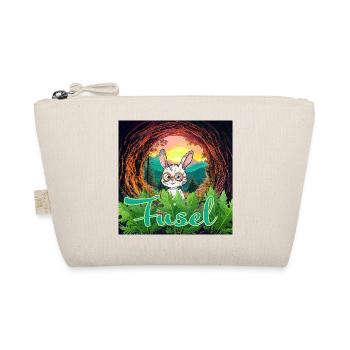 Fusel aus Zwei außergewöhnliche Freunde - Bio-Täschchen - Natur - Vorne