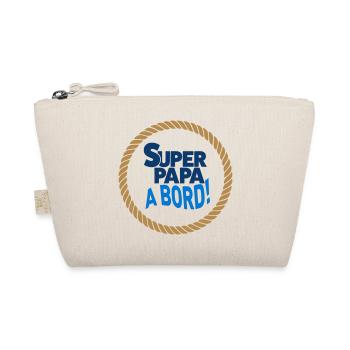 Super Dad on board - Organic Pouch - nature - Front