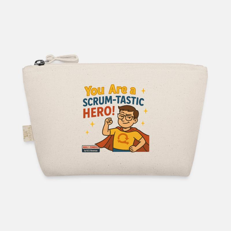 You Are a Scrum-Tastic Hero! Bio-Täschchen