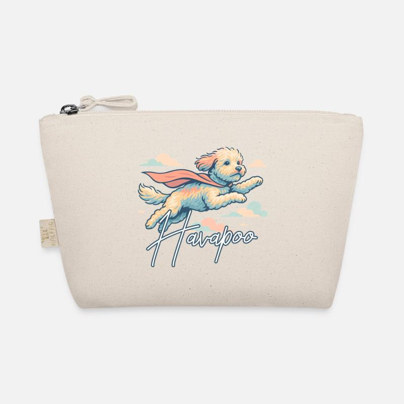 Super Hund Havapoo Cape Umhang Geschenk Bio-Täschchen