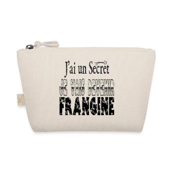 J'ai un Secret Je vais Devenir Frangine - Trousse biologique - nature - Devant